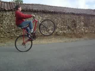 Stunt en velo
