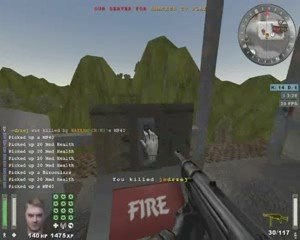 Moi sur Wolfenstein Enemy Territory
