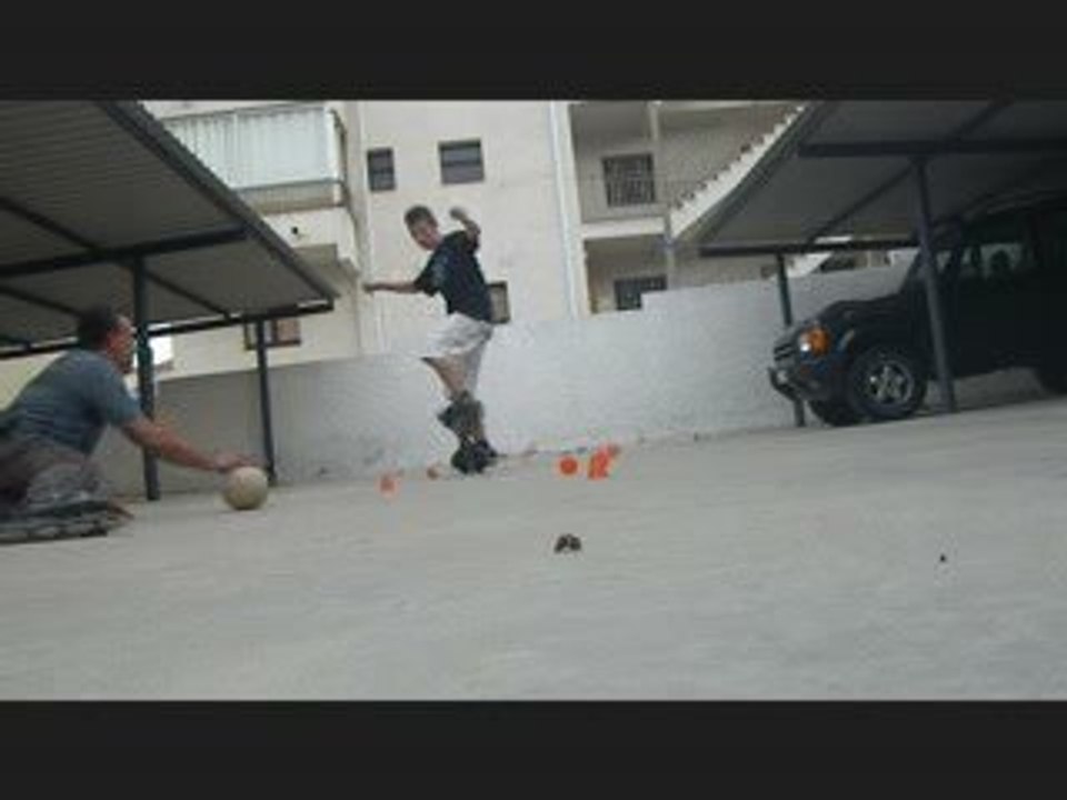 Wave Board session street surfing en espagne