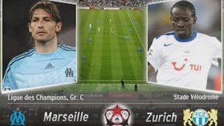 BUTS Marseille - Zurich Champion's League