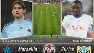 Résumé Marseille - Zurich Champion's League