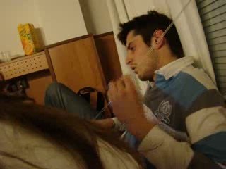 Les accompagnateurs en train de travailler sur le blog !