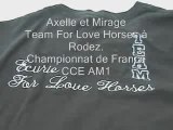Mirage, Axelle et Héloïse au championnat de France CCE 2009