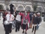 Bawdy Festival-Départ de la manif des clowns en colère!