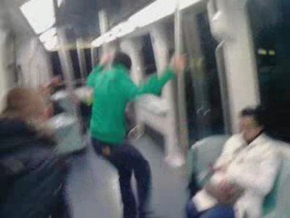salto dans le metro
