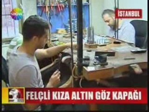 Şükrü Yazar - Felçli Kıza Altın Göz kapağı Show tv