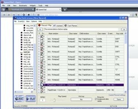 Automation of free downloading from Rapidshare