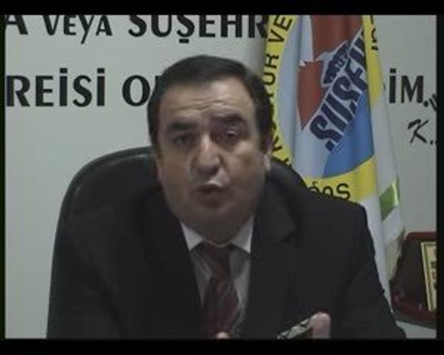 Suşehri Kültür ve Dayanışma Derneği Başkanı Celal Deniz -1-