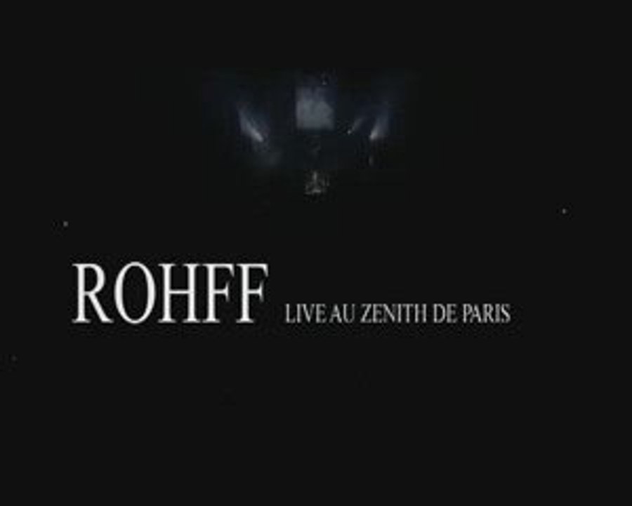 Rohff Teaser Zénith