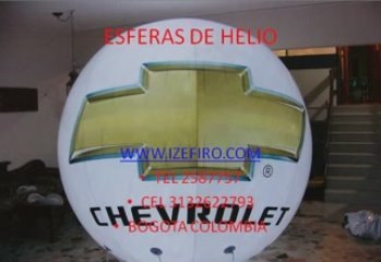 ESFERAS DE HELIO ELABORACION Y LQUILER