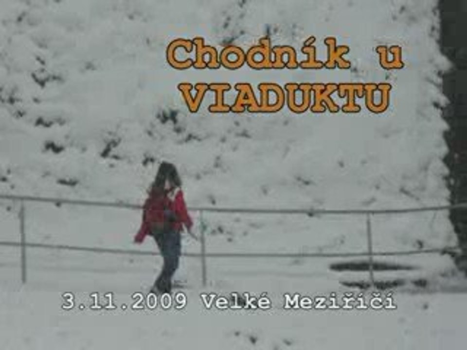 3.11.2009 - Skluzavka u viaduktu