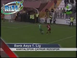Kartalspor-ÇaykurRizespor Karşılaşması