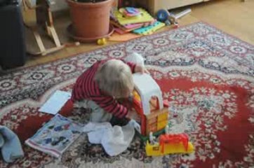 William Stanislaw i glupawka na dywanie/ crazy on the carpet