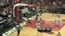 NBA Brandon Jennings getting blocks By Taj Gibson during the