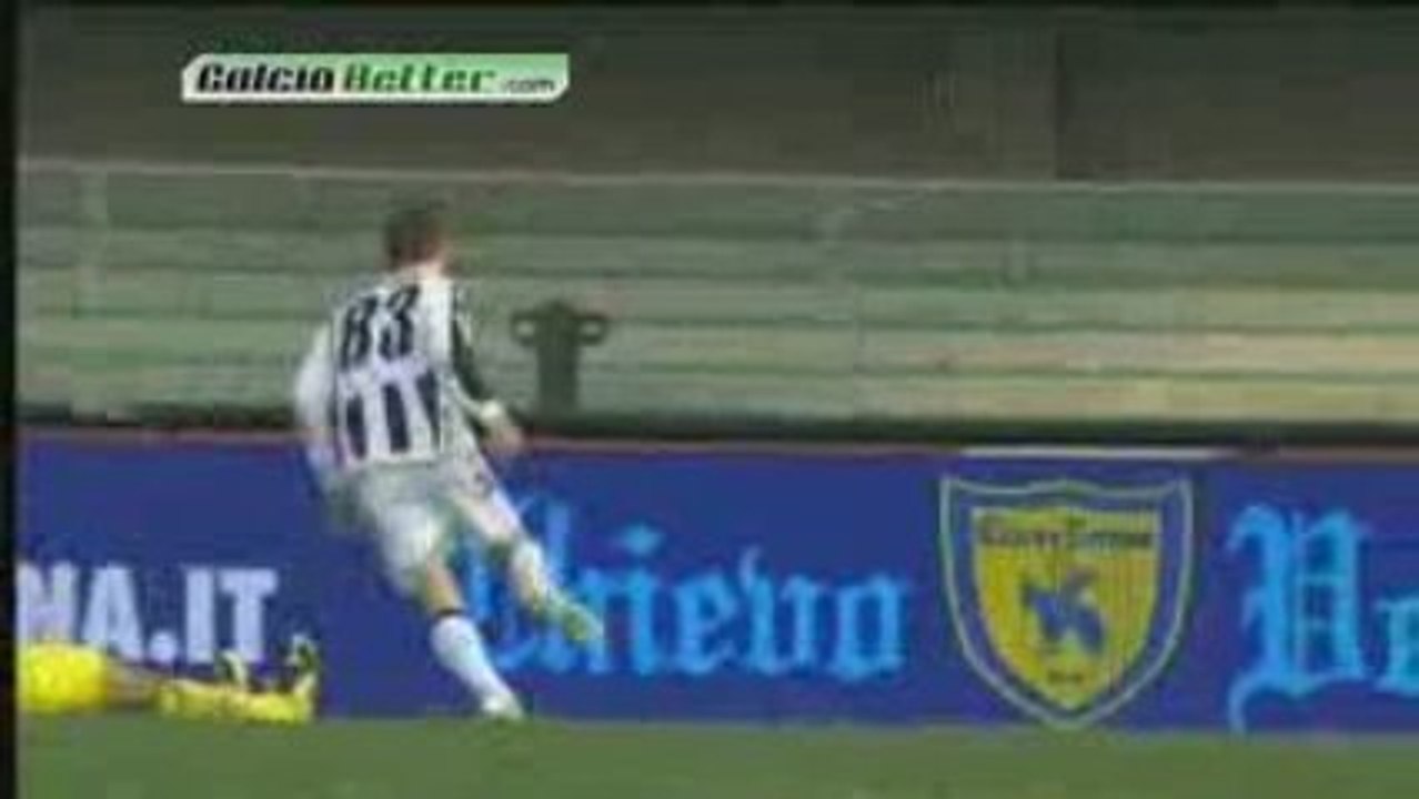 HIGHLIGHTS CHIEVO-UDINESE 1-1 nell' 11^ Giornata di Serie A