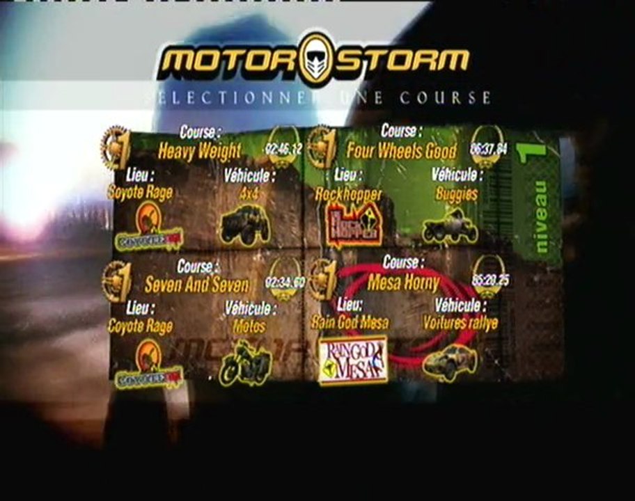 PLAY GAME - Motorstorm