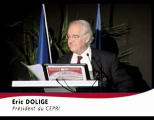 Conference 22 October 2009 : Eric Doligé