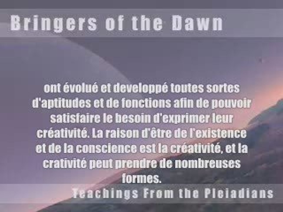 Les Pleïadiens et l'Ascension Episode N°002
