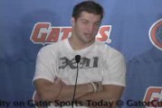 Tebow talks about Brandon Spikes