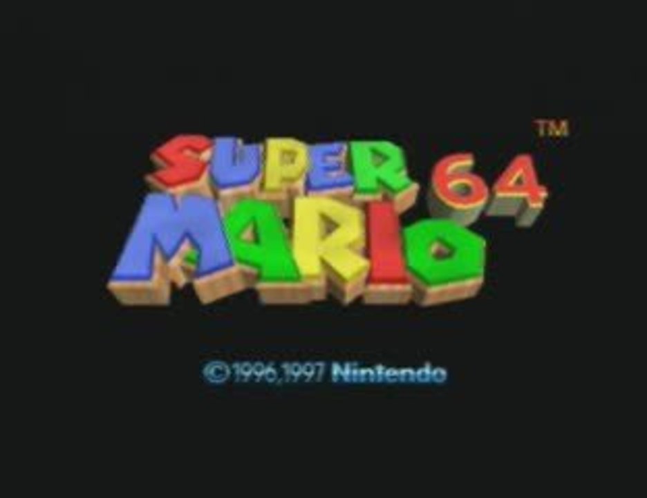Test Super mario 64 (Nintendo 64)
