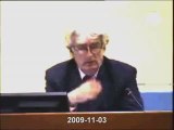 Procès Karadzic : 1ière en sa présence (début)