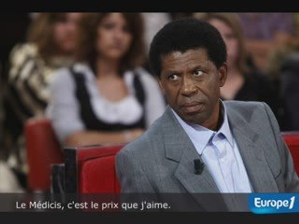 Laferrière : "le Médicis, c'est le prix que j'aime"