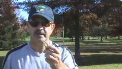 Golf Training Aid - Repairing a Ball Mark