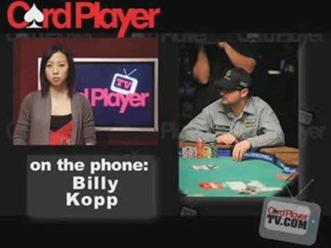 Poker Buzz Billy Kopp's WSOP Main Event Elimination