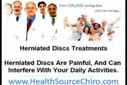 Back Pain | Causes And Treatments For A Herniated Disc.