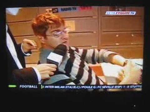 FRED DAGNEAU LA COTE SUR L'EQUIPE TV 4 NOVEMBRE 2009