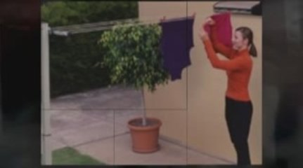 Hills Expanding clothesline, USA