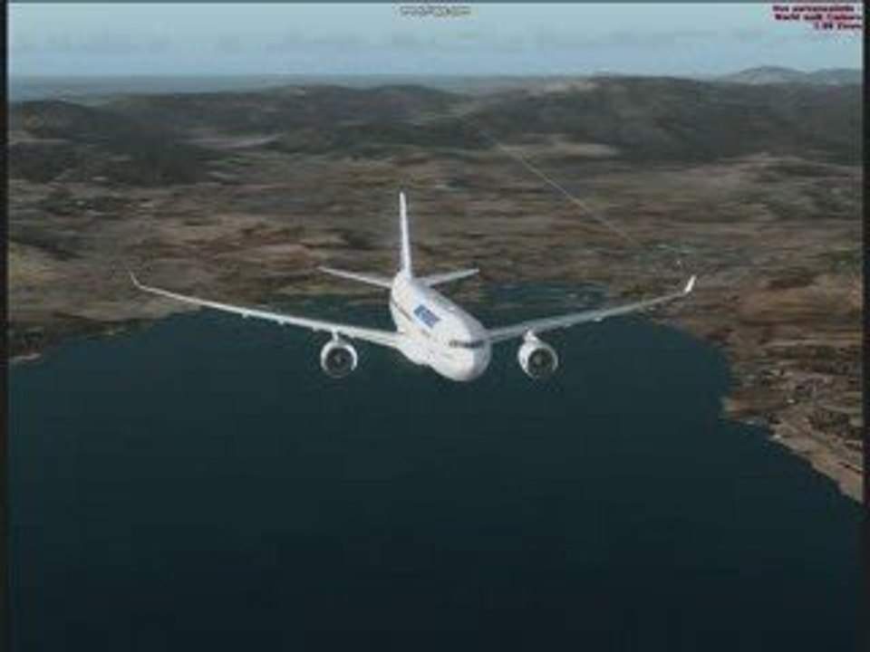 Vol marseille-nice A330 fsx par zeff13