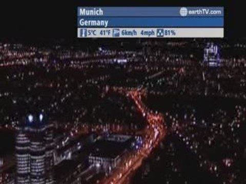 Paris - France, Durban - South Africa, Warsaw - Poland, Munich - Germany, Auckland - New Zealand, Bandar Seri Begawan - Brunei, Hamburg - Germany