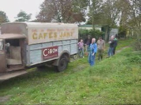 Sortie de grange du C6 de René