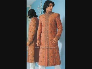 Embroidered Partywear Sherwani