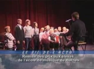Fil de L'Actu - remise des prix écoles de musique Harnes
