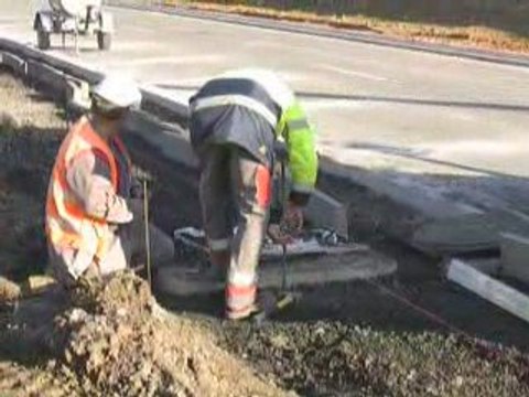 Le Cateau: travaux route de Guise
