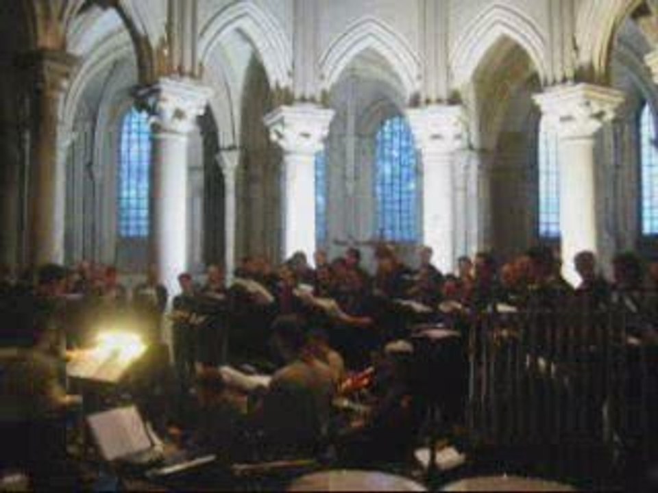 Vezelay 2009 - Routiers Scouts d'Europe - Veillée