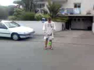 Satelite de jambe et laché de baguette