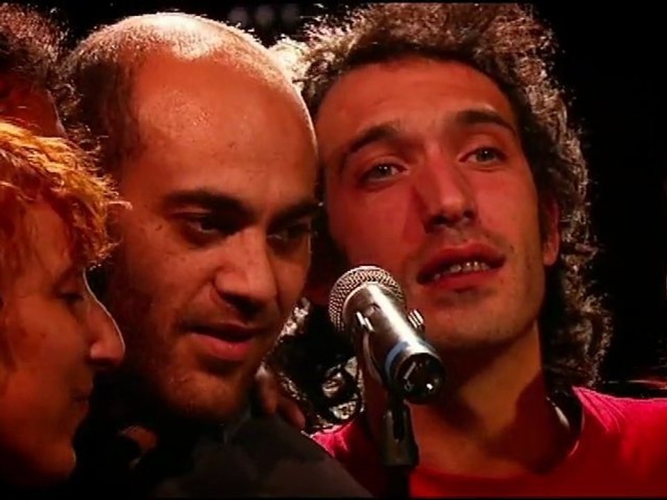 Allain Leprest et ses amis en concert au Bataclan.