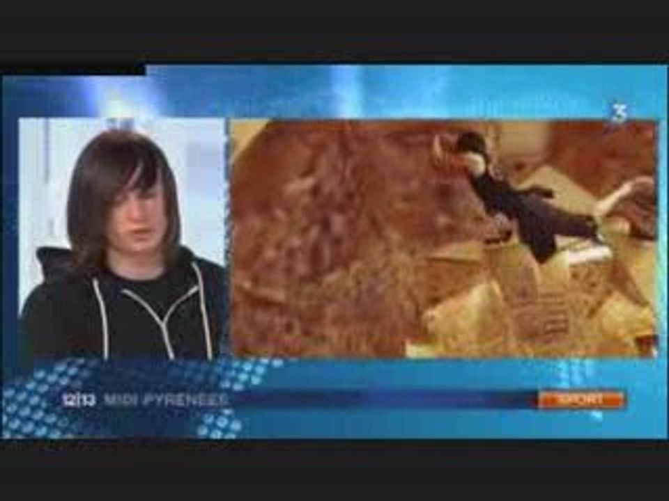 Fabrice climbing escalade fr 3 france trois plateau direct