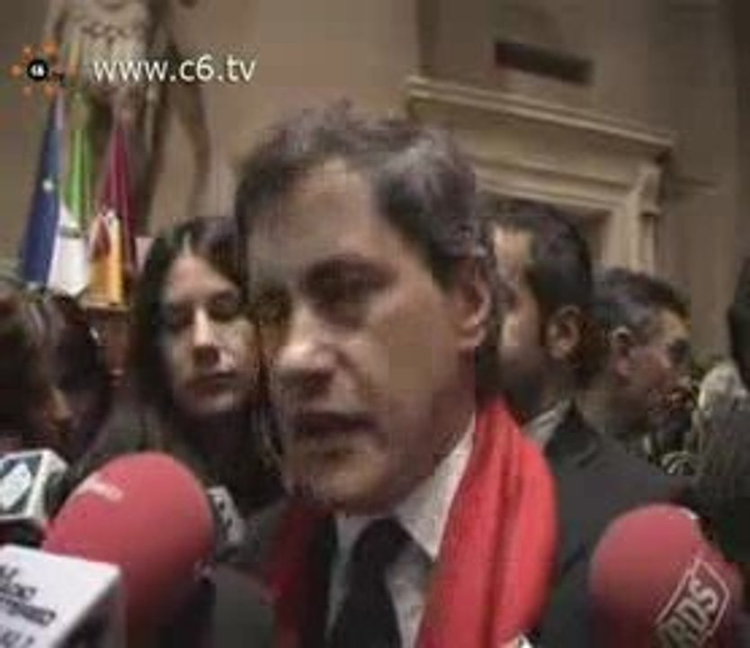 Telethon con Luca Cordero di Montezemolo