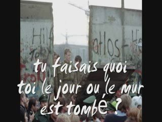 Tu faisais quoi ce jour là toi ?