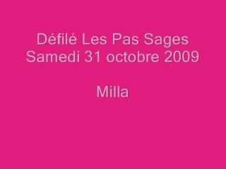 défilé Les Pas Sages -Milla-