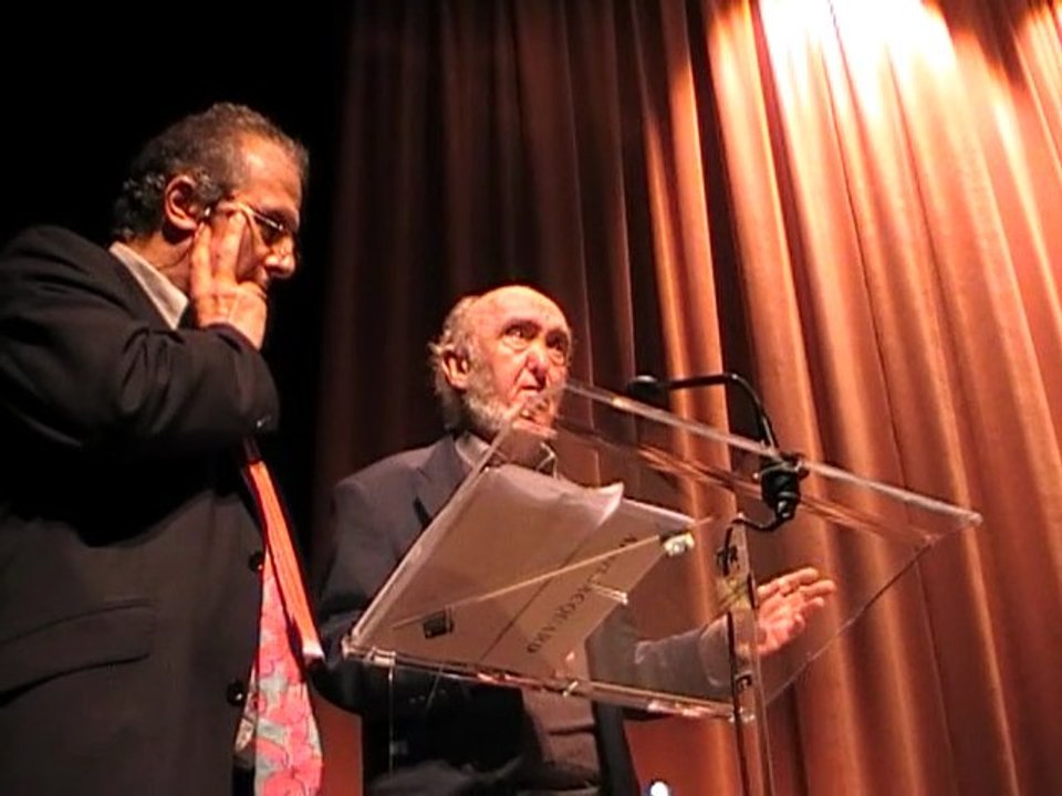 Albert JACQUARD en Arles au colloque "Les violences: parlons-en, parlons-nous !"