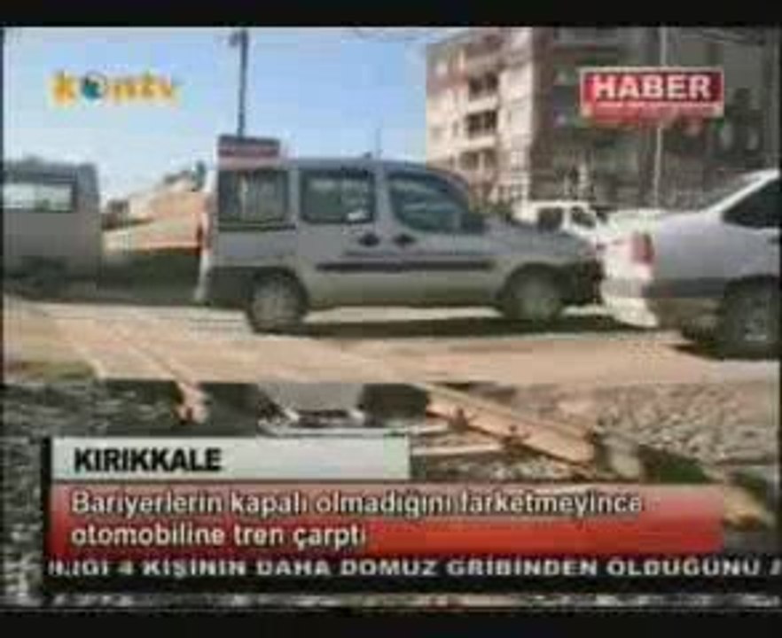 Kırıkkale'de trafik kazası