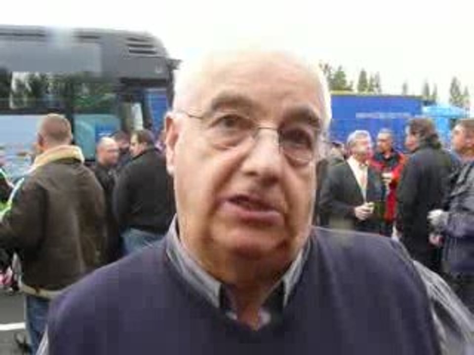 Gilbert Lenne de la section retraité de la CGT RENAULT DOUAI