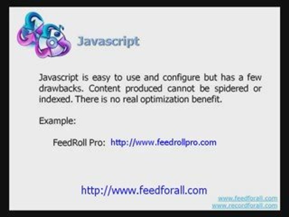 RSS to HTML Video Tutorial