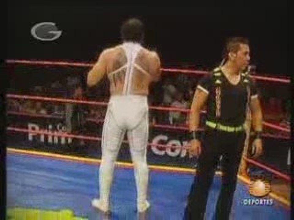 Electroshock vs Chessman in a hair vs hair match PT1