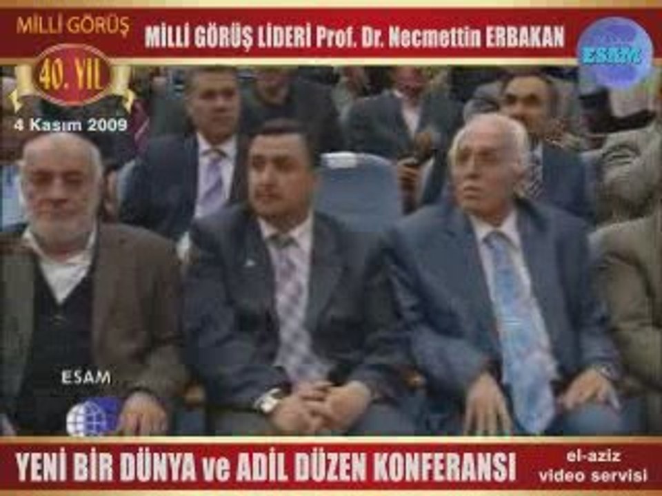 Erbakan ESAM Adil Düzen Konferansı-1.Bölüm